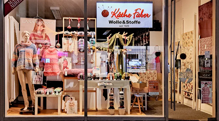 Schaufenster von Käthe Faber